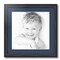 ArtToFrames 18x18" Matted Picture Frame with 14x14" Single Mat Photo Opening Framed in 1.25" Black and 2" Mat (FWM-4083-18x18)